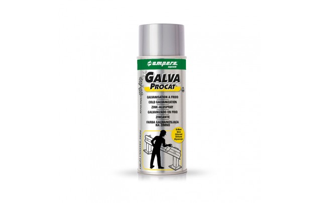 spray galanizado en frio brillante 520 ml